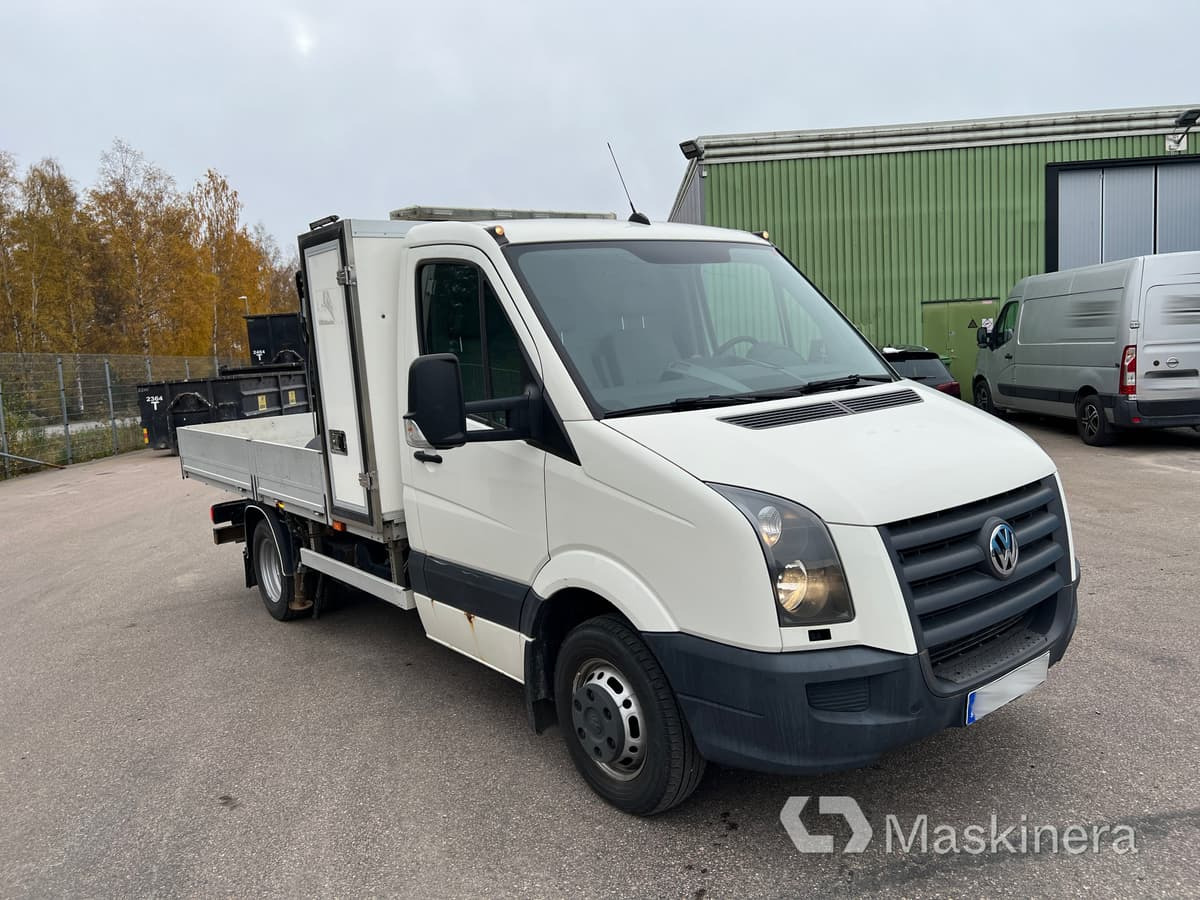 Volkswagen Crafter 50 2.5 TDI Kranbil med flak Volkswagen Crafter - 无侧窗厢式货车:图3 Volkswagen Crafter 50 2.5 TDI Kranbil med flak Volkswagen Crafter - 无侧窗厢式货车:图3