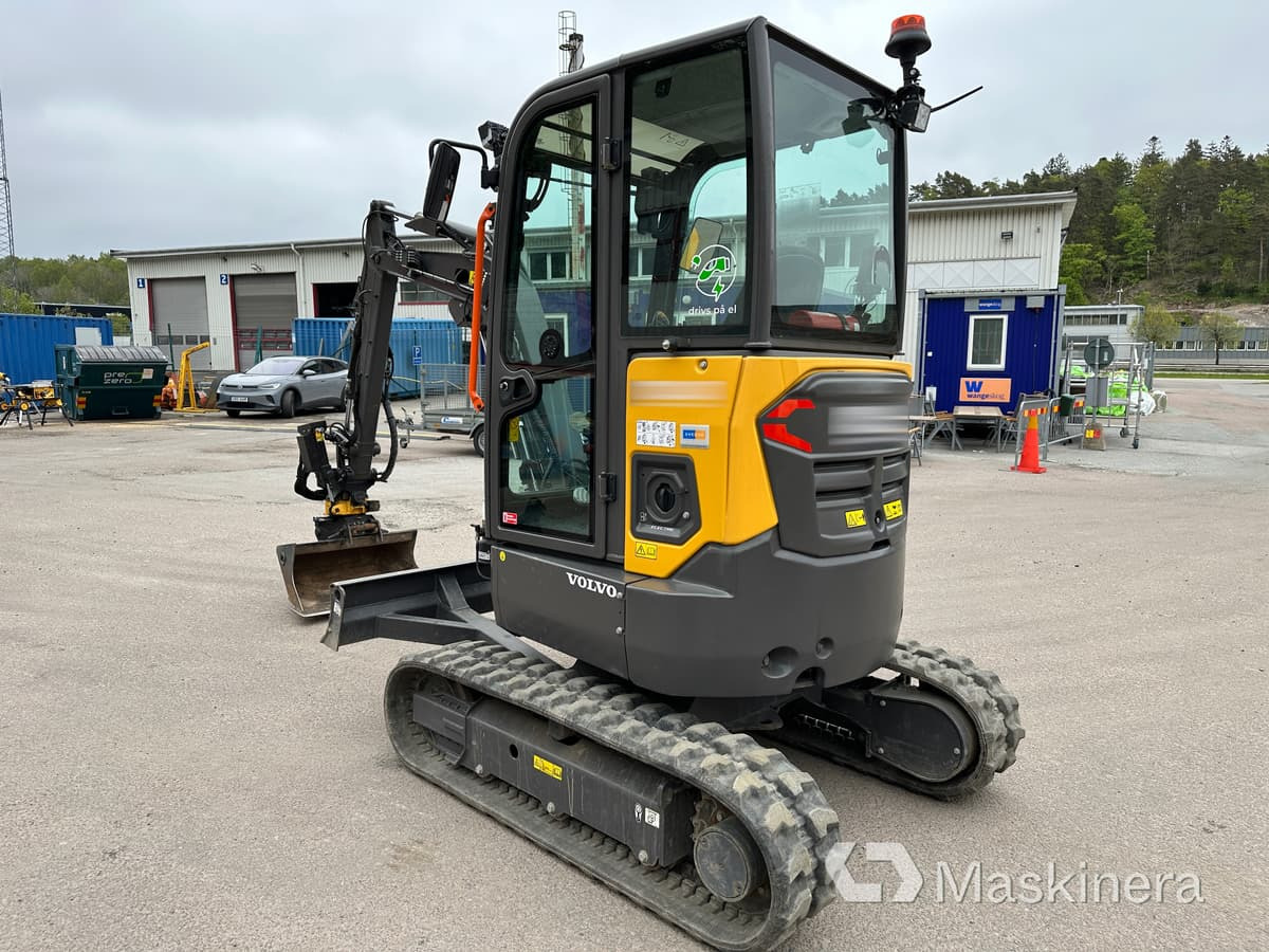 Volvo JECR25D Electric Grävmaskin Volvo ECR25 Electric - 履带式挖掘机:图3 Volvo JECR25D Electric Grävmaskin Volvo ECR25 Electric - 履带式挖掘机:图3