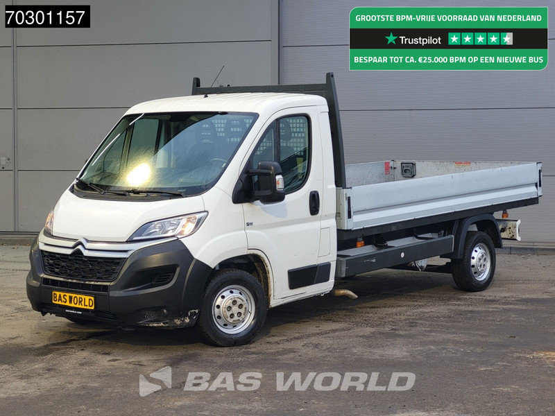 Citroën Jumper 130 PK Open Laadbak Navi Airco Cruise Euro6 Pritsche Pickup Airco Cruise control - 平板货车:图1 Citroën Jumper 130 PK Open Laadbak Navi Airco Cruise Euro6 Pritsche Pickup Airco Cruise control - 平板货车:图1