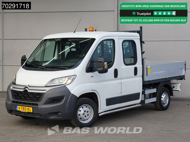 Citroën Jumper 130PK Open Laadbak Dubbel Cabine Trekhaak Euro6 Pritsche Pickup Open Box 2m3 Trekhaak - 平板货车:图1 Citroën Jumper 130PK Open Laadbak Dubbel Cabine Trekhaak Euro6 Pritsche Pickup Open Box 2m3 Trekhaak - 平板货车:图1