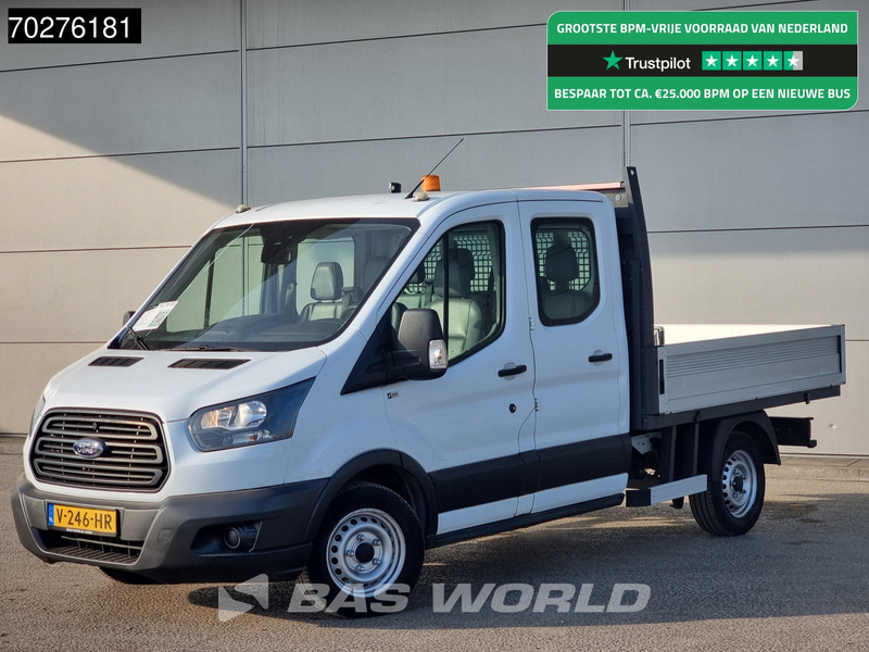 Ford Transit 105pk Open Laadbak Dubbel Cabine Trekhaak Navi Airco Pritsche Pickup Open Box Airco Dubbel cabine Trekhaak - 平板货车:图1 Ford Transit 105pk Open Laadbak Dubbel Cabine Trekhaak Navi Airco Pritsche Pickup Open Box Airco Dubbel cabine Trekhaak - 平板货车:图1