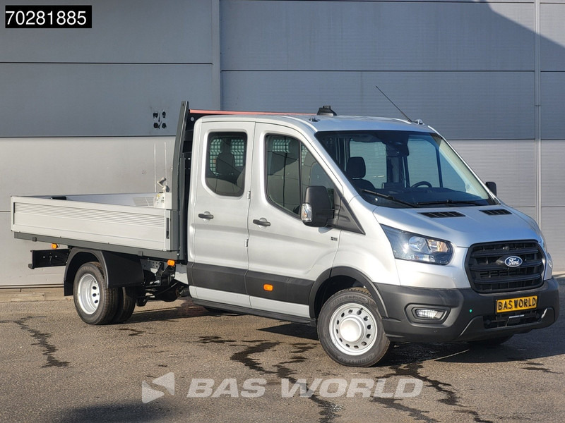 Ford Transit 170pk Automaat Dubbel Cabine 3500kg Trekhaak Open Laadbak Pritsche SYNC4 scherm CarPlay Camera Pickup Airco Trekhaak Cruise cont - 平板货车:图3 Ford Transit 170pk Automaat Dubbel Cabine 3500kg Trekhaak Open Laadbak Pritsche SYNC4 scherm CarPlay Camera Pickup Airco Trekhaak Cruise cont - 平板货车:图3