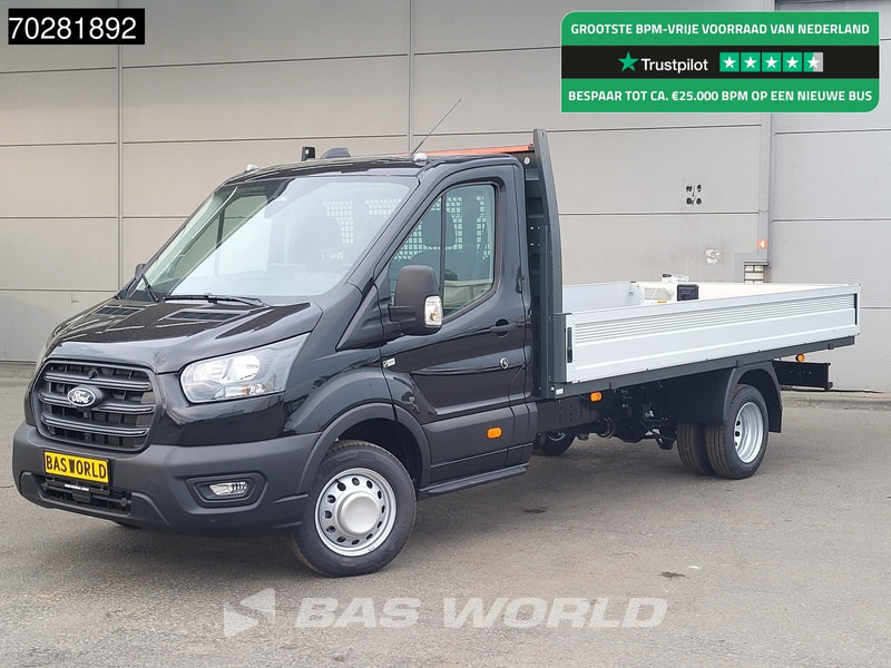 Ford Transit 170pk Open Laadbak Dubbellucht 3,5t Trekhaak Airco Cruise Camera SYNC4 scherm Euro6 Pritsche Pickup Open Box Airco Trekhaak Crui - 平板货车:图1 Ford Transit 170pk Open Laadbak Dubbellucht 3,5t Trekhaak Airco Cruise Camera SYNC4 scherm Euro6 Pritsche Pickup Open Box Airco Trekhaak Crui - 平板货车:图1