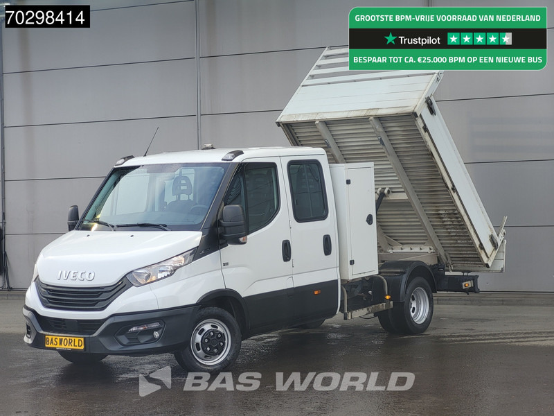 Iveco Daily 35C14 Kipper met Kist Dubbel Cabine 3,5t Trekhaak Dubbellucht Airco Cruise Euro6 Tipper Benne Kieper Airco Trekhaak Cruise contr - 翻斗货车:图1 Iveco Daily 35C14 Kipper met Kist Dubbel Cabine 3,5t Trekhaak Dubbellucht Airco Cruise Euro6 Tipper Benne Kieper Airco Trekhaak Cruise contr - 翻斗货车:图1