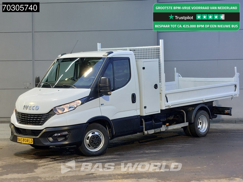 Iveco Daily 35C14 Kipper met Kist Dubbellucht 3,5t Trekhaak Airco Cruise Euro6 Tipper Benne Kieper Airco Trekhaak Cruise control - 翻斗货车:图1 Iveco Daily 35C14 Kipper met Kist Dubbellucht 3,5t Trekhaak Airco Cruise Euro6 Tipper Benne Kieper Airco Trekhaak Cruise control - 翻斗货车:图1