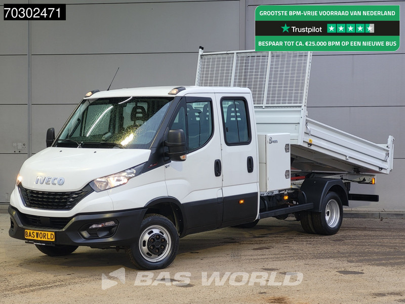 Iveco Daily 35C16 3.0L Kipper met Kist Dubbel Cabine Dubbellucht 3,5t Trekhaak 160PK Airco Cruise Euro6 Tipper Benne Kieper Airco Trekhaak C - 翻斗货车:图1 Iveco Daily 35C16 3.0L Kipper met Kist Dubbel Cabine Dubbellucht 3,5t Trekhaak 160PK Airco Cruise Euro6 Tipper Benne Kieper Airco Trekhaak C - 翻斗货车:图1