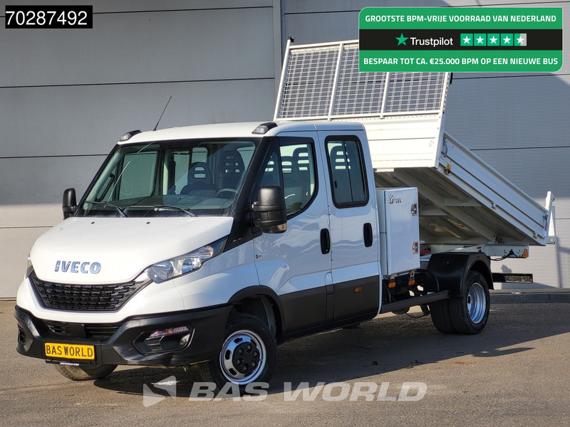 Iveco Daily 35C16 3.0L Kipper met Kist Dubbel Cabine Dubbellucht 3,5t Trekhaak Navi Airco Cruise Camera Euro6 Tipper Benne Kieper 2m3 Airco - 翻斗货车:图1 Iveco Daily 35C16 3.0L Kipper met Kist Dubbel Cabine Dubbellucht 3,5t Trekhaak Navi Airco Cruise Camera Euro6 Tipper Benne Kieper 2m3 Airco - 翻斗货车:图1