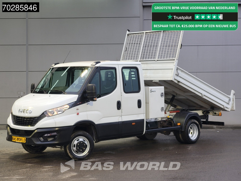 Iveco Daily 35C16 3.0L Open Laadbak Dubbel Cabine met Kist 3,5t trekhaak Dubbellucht Navi Airco Cruise Pritsche Pickup Open Box Airco Dubbel - 平板货车:图1 Iveco Daily 35C16 3.0L Open Laadbak Dubbel Cabine met Kist 3,5t trekhaak Dubbellucht Navi Airco Cruise Pritsche Pickup Open Box Airco Dubbel - 平板货车:图1