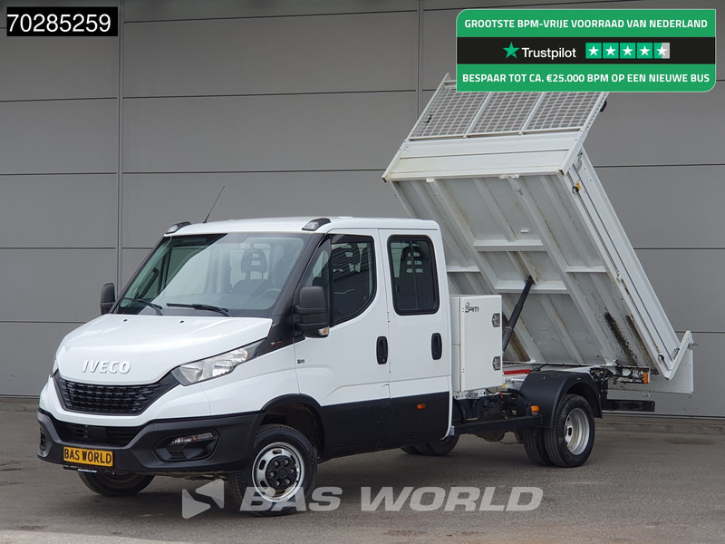 Iveco Daily 35C16 3.0L Open Laadbak met Kist Dubbel Cabine Dubbellucht Navi Airco Cruise Camera Euro6 Pritsche Pickup Open Box 2m3 Airco Tre - 平板货车:图1 Iveco Daily 35C16 3.0L Open Laadbak met Kist Dubbel Cabine Dubbellucht Navi Airco Cruise Camera Euro6 Pritsche Pickup Open Box 2m3 Airco Tre - 平板货车:图1