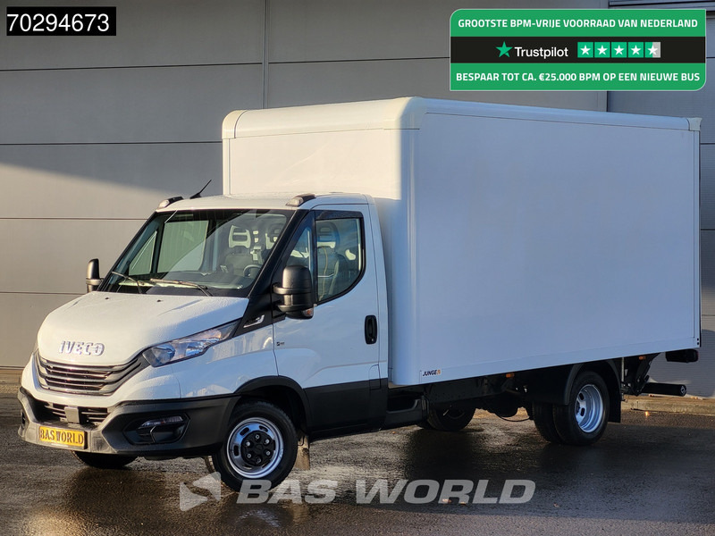Iveco Daily 35C16 Laadklep Dubbelucht Bakwagen 160PK Airco Camera Euro6 Meubelbak Koffer Airco - 厢式货车:图1 Iveco Daily 35C16 Laadklep Dubbelucht Bakwagen 160PK Airco Camera Euro6 Meubelbak Koffer Airco - 厢式货车:图1