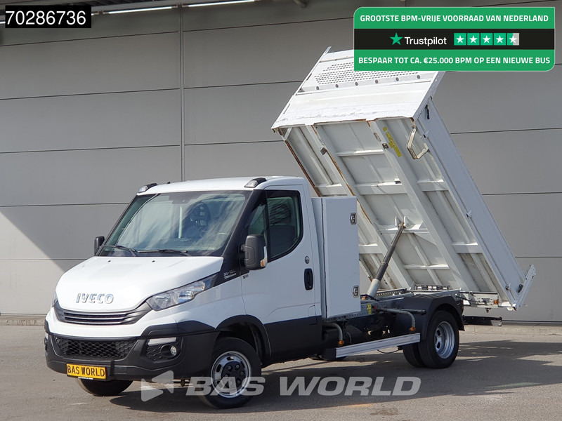 Iveco Daily 35C18 3.0L Automaat Kipper met Kist Dubbellucht 3,5t Trekhaak Airco Euro6 Tipper Kieper Benne 2m3 Airco Trekhaak Cruise control - 翻斗货车:图1 Iveco Daily 35C18 3.0L Automaat Kipper met Kist Dubbellucht 3,5t Trekhaak Airco Euro6 Tipper Kieper Benne 2m3 Airco Trekhaak Cruise control - 翻斗货车:图1
