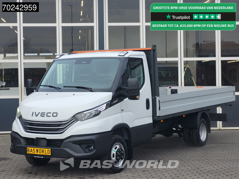 Iveco Daily 35C18 3.0L Automaat Nwe model 2025 Open laadbak Navi ACC LED 3,5T Trekvermogen Pritsche Pickup Airco - 平板货车:图1 Iveco Daily 35C18 3.0L Automaat Nwe model 2025 Open laadbak Navi ACC LED 3,5T Trekvermogen Pritsche Pickup Airco - 平板货车:图1