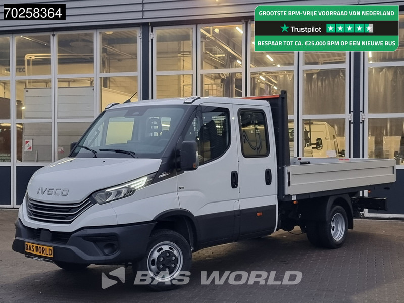 Iveco Daily 35C21 3.0L 210PK 2025model Dubbel Cabine Open laadbak 3.5t Trekhaak CarPlay ACC LED Pritsche Pickup Airco Trekhaak - 平板货车:图1 Iveco Daily 35C21 3.0L 210PK 2025model Dubbel Cabine Open laadbak 3.5t Trekhaak CarPlay ACC LED Pritsche Pickup Airco Trekhaak - 平板货车:图1
