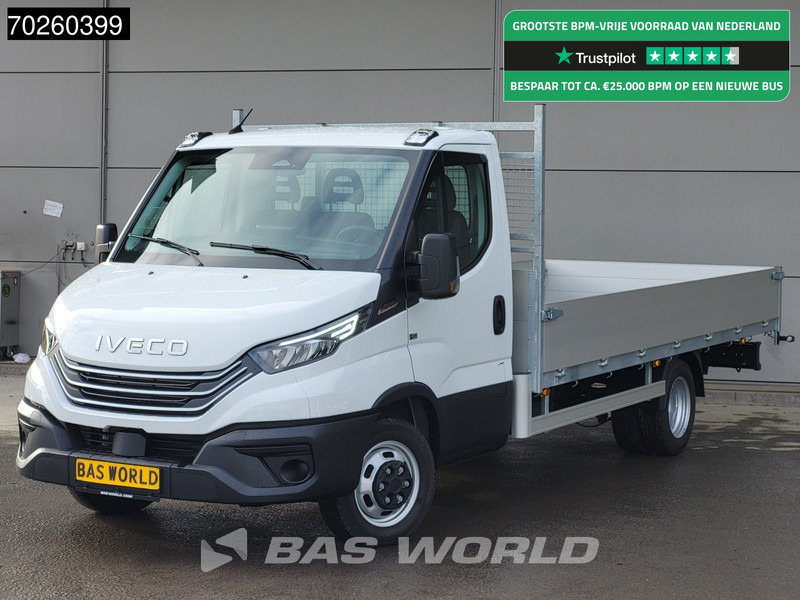 Iveco Daily 35C21 3.0L 210PK Automaat Model2025 NL Open laadbak 3,5T Trekvermogen Pritsche Pickup Airco - 平板货车:图1 Iveco Daily 35C21 3.0L 210PK Automaat Model2025 NL Open laadbak 3,5T Trekvermogen Pritsche Pickup Airco - 平板货车:图1
