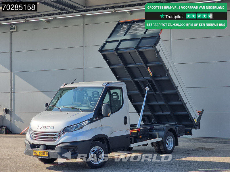Iveco Daily 35C21 3.0L 210PK Automaat Open Laadbak 2025 ACC Airco CarPlay Pritsche Pickup Open Box Airco - 平板货车:图1 Iveco Daily 35C21 3.0L 210PK Automaat Open Laadbak 2025 ACC Airco CarPlay Pritsche Pickup Open Box Airco - 平板货车:图1