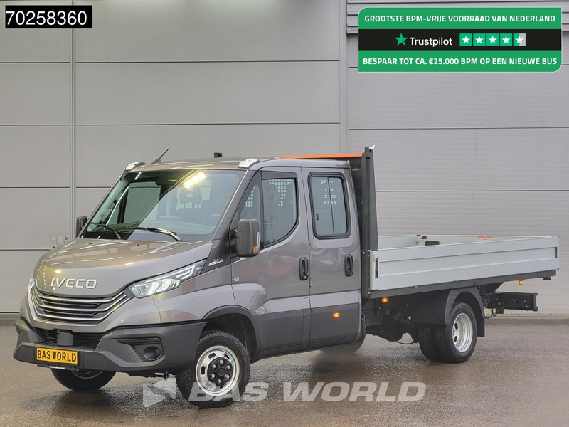 Iveco Daily 35C21 3.0L Automaat 210PK 2025-Model Open laadbak Dubbel Cabine Dubbellucht CarPlay ACC LED 3,5T Trekvermogen Euro6 Pritsche Pic - 平板货车:图1 Iveco Daily 35C21 3.0L Automaat 210PK 2025-Model Open laadbak Dubbel Cabine Dubbellucht CarPlay ACC LED 3,5T Trekvermogen Euro6 Pritsche Pic - 平板货车:图1