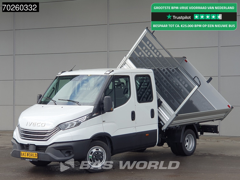 Iveco Daily 35C21 3-Zijdige Kipper Dubbel Cabine 210PK 3.0L Dubbellucht 3,5t Trekhaak ACC Airco LED Camera CarPlay Euro6 Tipper Benne Kieper - 翻斗货车:图1 Iveco Daily 35C21 3-Zijdige Kipper Dubbel Cabine 210PK 3.0L Dubbellucht 3,5t Trekhaak ACC Airco LED Camera CarPlay Euro6 Tipper Benne Kieper - 翻斗货车:图1