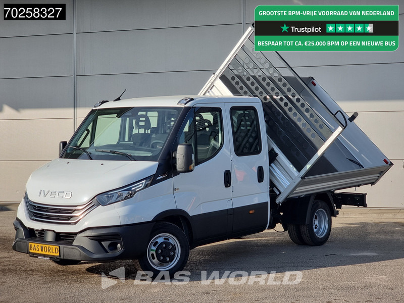 Iveco Daily 35C21 3-Zijdige Kipper Dubbel Cabine 210PK 3.0L Dubbellucht 3,5t Trekhaak ACC Airco LED Camera CarPlay Euro6 Tipper Benne Kieper - 翻斗货车:图1 Iveco Daily 35C21 3-Zijdige Kipper Dubbel Cabine 210PK 3.0L Dubbellucht 3,5t Trekhaak ACC Airco LED Camera CarPlay Euro6 Tipper Benne Kieper - 翻斗货车:图1