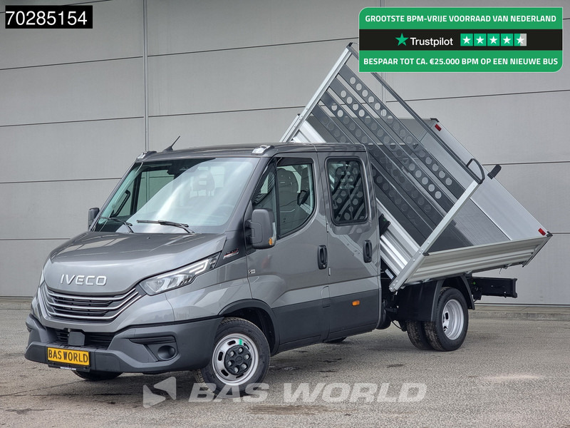 Iveco Daily 35C21 Open Laadbak Dubbel Cabine 210PK 3.0L Dubbellucht Airco Cruise LED Camera Pritsche Open Box Pickup 2m3 Airco - 平板货车:图1 Iveco Daily 35C21 Open Laadbak Dubbel Cabine 210PK 3.0L Dubbellucht Airco Cruise LED Camera Pritsche Open Box Pickup 2m3 Airco - 平板货车:图1
