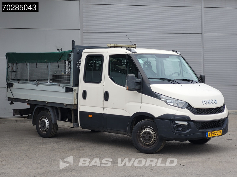 Iveco Daily 35S11 Open Laadbak met Kist Dubbel Cabine 3,5t Trekhaak Airco Pickup Pritsche Open Box Airco Trekhaak - 平板货车:图3 Iveco Daily 35S11 Open Laadbak met Kist Dubbel Cabine 3,5t Trekhaak Airco Pickup Pritsche Open Box Airco Trekhaak - 平板货车:图3