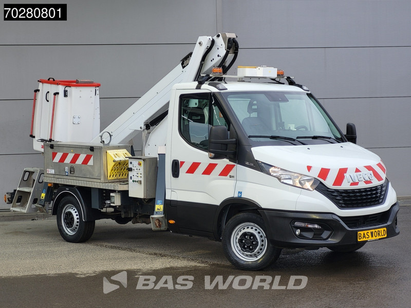 Iveco Daily 35S14 Hoogwerker 14meter werkhoogte 4xGestempeld 292 Arbeidsuren Airco Cruise Euro6 Hubarbeitsbühne France Elevateur 1Personen A - 小型货车:图3 Iveco Daily 35S14 Hoogwerker 14meter werkhoogte 4xGestempeld 292 Arbeidsuren Airco Cruise Euro6 Hubarbeitsbühne France Elevateur 1Personen A - 小型货车:图3