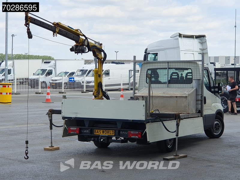 Iveco Daily 35S14 Kraanwagen Open Laadbak Hyva HA15 Euro6 3,5t Trekhaak Crane Kranwagen Kraan Pritsche Pickup Open Box Trekhaak - 平板货车:图3 Iveco Daily 35S14 Kraanwagen Open Laadbak Hyva HA15 Euro6 3,5t Trekhaak Crane Kranwagen Kraan Pritsche Pickup Open Box Trekhaak - 平板货车:图3