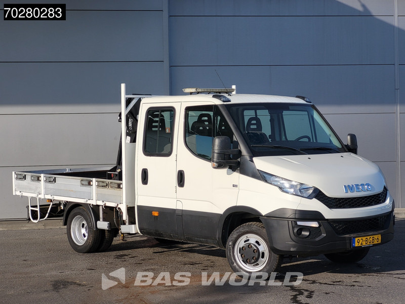 Iveco Daily 50C17 3,0L Automaat 170PK HIAB 017T-2 DC Open laadbak Dubbellucht Airco Euro6 Pickup Crane Kraanwagen Kranwagen Pritsche Airco D - 平板货车:图5 Iveco Daily 50C17 3,0L Automaat 170PK HIAB 017T-2 DC Open laadbak Dubbellucht Airco Euro6 Pickup Crane Kraanwagen Kranwagen Pritsche Airco D - 平板货车:图5