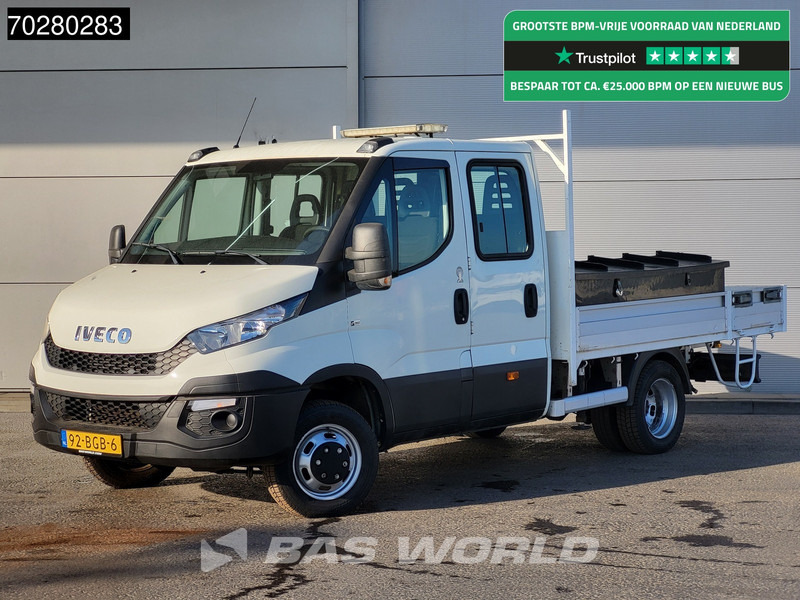 Iveco Daily 50C17 3,0L Automaat 170PK HIAB 017T-2 DC Open laadbak Dubbellucht Airco Euro6 Pickup Crane Kraanwagen Kranwagen Pritsche Airco D - 平板货车:图1 Iveco Daily 50C17 3,0L Automaat 170PK HIAB 017T-2 DC Open laadbak Dubbellucht Airco Euro6 Pickup Crane Kraanwagen Kranwagen Pritsche Airco D - 平板货车:图1