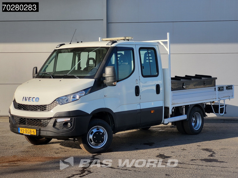 Iveco Daily 50C17 3,0L Automaat 170PK HIAB 017T-2 DC Open laadbak Dubbellucht Airco Euro6 Pickup Crane Kraanwagen Kranwagen Pritsche Airco D - 平板货车:图5 Iveco Daily 50C17 3,0L Automaat 170PK HIAB 017T-2 DC Open laadbak Dubbellucht Airco Euro6 Pickup Crane Kraanwagen Kranwagen Pritsche Airco D - 平板货车:图5
