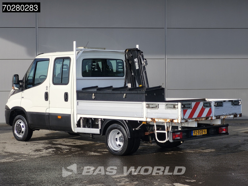 Iveco Daily 50C17 3,0L Automaat HIAB 017T-2 DC Open laadbak Dubbellucht Airco Euro6 Pickup Crane Kraanwagen Pritsche Airco Dubbel cabine - 平板货车:图5 Iveco Daily 50C17 3,0L Automaat HIAB 017T-2 DC Open laadbak Dubbellucht Airco Euro6 Pickup Crane Kraanwagen Pritsche Airco Dubbel cabine - 平板货车:图5
