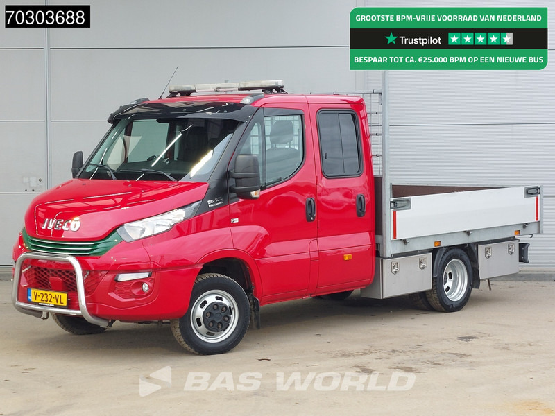 Iveco Daily 50C18 3.0L Automaat Open Laadbak Dubbellucht 3,5t Trekhaak Navi Airco Cruise Camera APK 07-2026 Euro6 Pritsche Pickup Open Box A - 平板货车:图1 Iveco Daily 50C18 3.0L Automaat Open Laadbak Dubbellucht 3,5t Trekhaak Navi Airco Cruise Camera APK 07-2026 Euro6 Pritsche Pickup Open Box A - 平板货车:图1