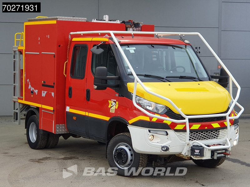 Iveco Daily 70C17 4x4 Achleitner Firetruck Brandweerwagen AWD Allrad Camper 1200liter Airco Dubbel cabine Trekhaak Cruise control - 救护车:图3 Iveco Daily 70C17 4x4 Achleitner Firetruck Brandweerwagen AWD Allrad Camper 1200liter Airco Dubbel cabine Trekhaak Cruise control - 救护车:图3
