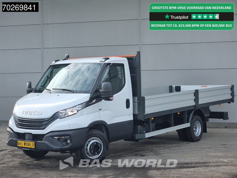 Iveco Daily 70C18 3.0L Automaat 525cm Open laadbak Trekhaak ACC Navi Airco Pickup Pritsche Airco Trekhaak - 平板货车:图1 Iveco Daily 70C18 3.0L Automaat 525cm Open laadbak Trekhaak ACC Navi Airco Pickup Pritsche Airco Trekhaak - 平板货车:图1