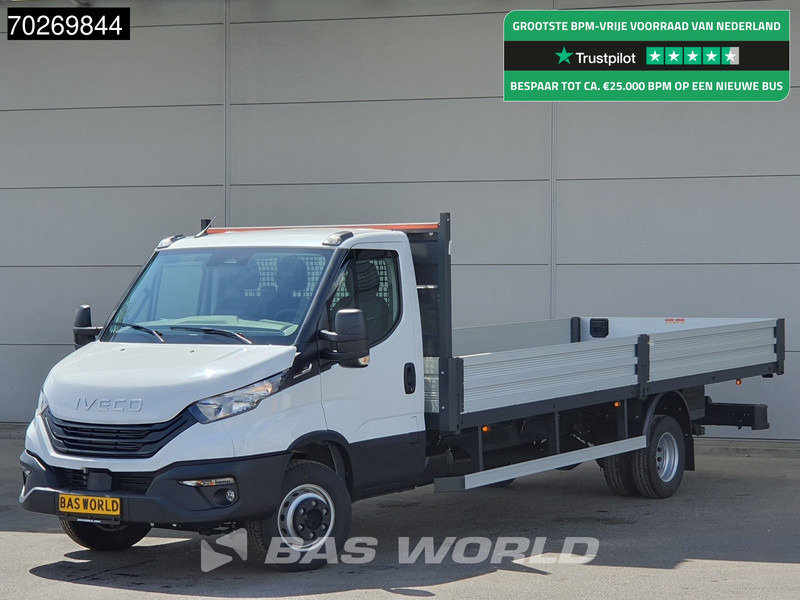 Iveco Daily 70C18 3.0L Automaat 525cm Open laadbak XXL Trekhaak ACC Navi Airco Pickup Pritsche Airco Trekhaak - 平板货车:图1 Iveco Daily 70C18 3.0L Automaat 525cm Open laadbak XXL Trekhaak ACC Navi Airco Pickup Pritsche Airco Trekhaak - 平板货车:图1