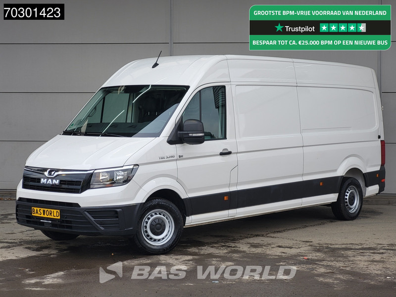 MAN TGE 3.140 Automaat L4H3 Airco Camera Parkeersensoren Euro6 L3H2 Airco - 无侧窗厢式货车:图1 MAN TGE 3.140 Automaat L4H3 Airco Camera Parkeersensoren Euro6 L3H2 Airco - 无侧窗厢式货车:图1