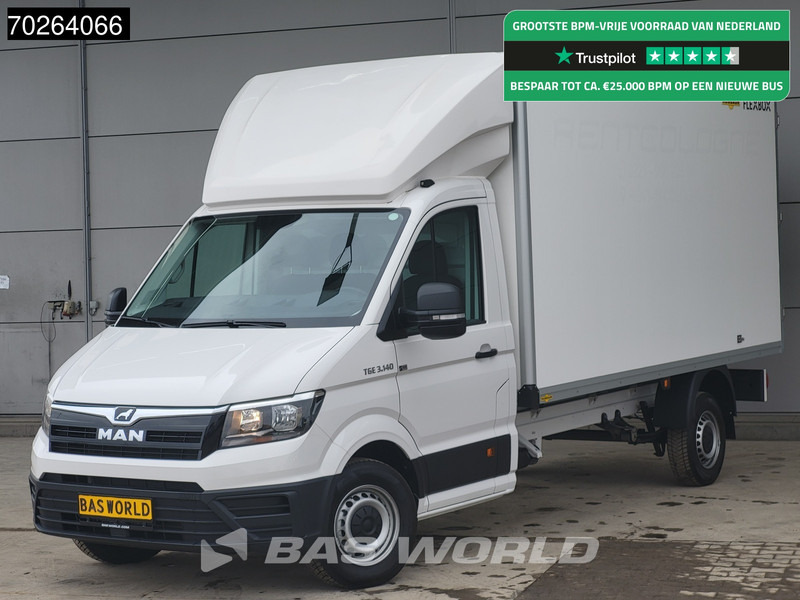 MAN TGE 3.140 Bakwagen met achterdeuren Nieuw!! Airco Meubelbak Koffer 17m3 Airco - 厢式货车:图1 MAN TGE 3.140 Bakwagen met achterdeuren Nieuw!! Airco Meubelbak Koffer 17m3 Airco - 厢式货车:图1