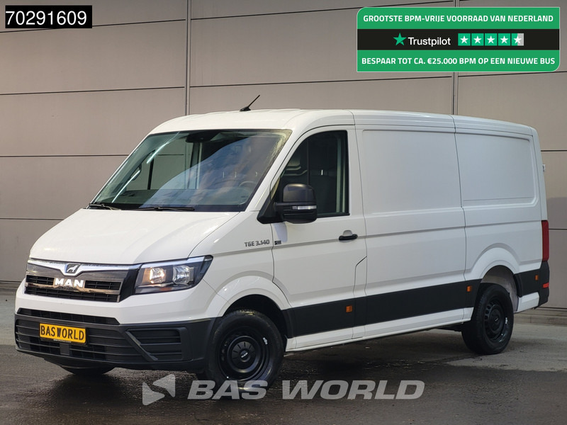 MAN TGE 3.140 L3H2 Trekhaak Airco Cruise Camera Euro6 CarPlay L2H1 Laag Dak 11m3 Airco Trekhaak Cruise control - 无侧窗厢式货车:图1 MAN TGE 3.140 L3H2 Trekhaak Airco Cruise Camera Euro6 CarPlay L2H1 Laag Dak 11m3 Airco Trekhaak Cruise control - 无侧窗厢式货车:图1