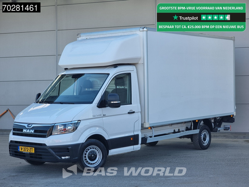 MAN TGE 3.140 Laadklep Zijdeur Bakwagen Lat om Lat Navi Camera Airco Cruise Meubelbak Koffer 21m3 Airco Cruise control - 厢式货车:图1 MAN TGE 3.140 Laadklep Zijdeur Bakwagen Lat om Lat Navi Camera Airco Cruise Meubelbak Koffer 21m3 Airco Cruise control - 厢式货车:图1