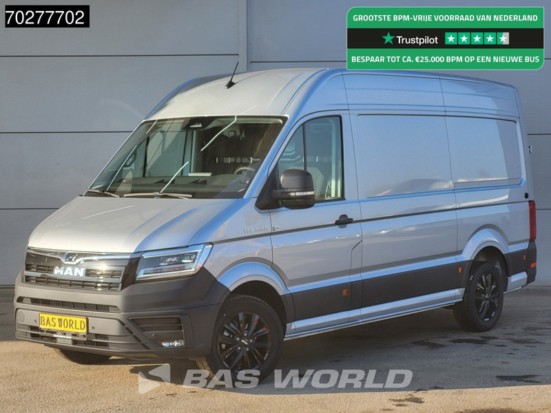 MAN TGE 3.180 Automaat 180PK L3H3 LED Airco Cruise Trekhaak Camera Parkeersensoren L2H2 11m3 Airco Trekhaak - 无侧窗厢式货车:图1 MAN TGE 3.180 Automaat 180PK L3H3 LED Airco Cruise Trekhaak Camera Parkeersensoren L2H2 11m3 Airco Trekhaak - 无侧窗厢式货车:图1