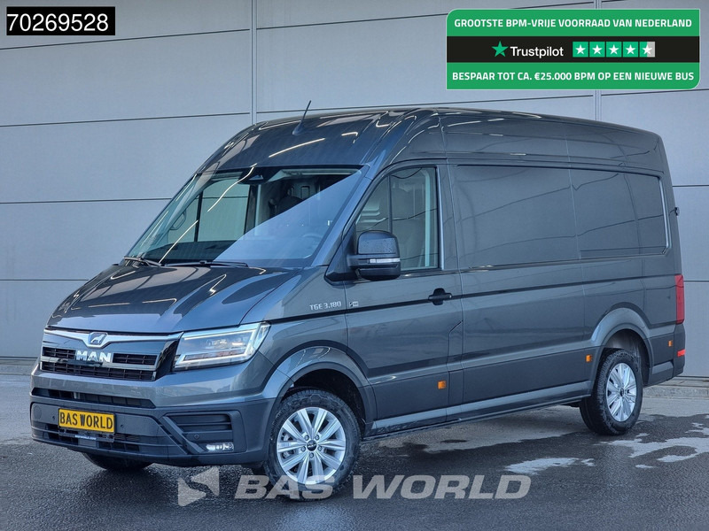 MAN TGE 3.180 Automaat 2025 model Facelift L3H3 Navi CarPlay Camera L2H2 12m3 Airco Cruise control - 无侧窗厢式货车:图1 MAN TGE 3.180 Automaat 2025 model Facelift L3H3 Navi CarPlay Camera L2H2 12m3 Airco Cruise control - 无侧窗厢式货车:图1