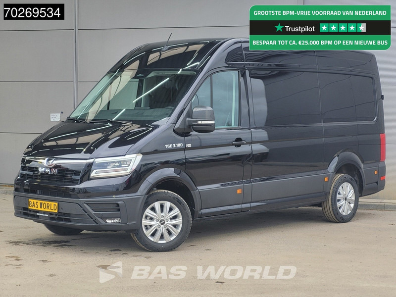 MAN TGE 3.180 Automaat 2025 model Facelift L3H3 Navi CarPlay Cruise Camera L2H2 12m3 Airco Cruise control - 无侧窗厢式货车:图1 MAN TGE 3.180 Automaat 2025 model Facelift L3H3 Navi CarPlay Cruise Camera L2H2 12m3 Airco Cruise control - 无侧窗厢式货车:图1