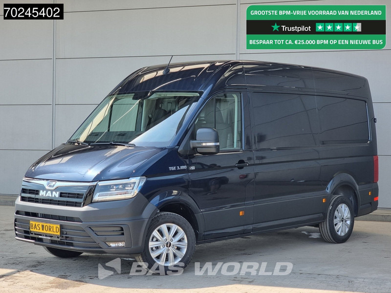 MAN TGE 3.180 Automaat L3H3 Starlight Blue LED Velgen Groot scherm Airco Cruise Camera Parkeersensoren CarPlay Euro6 L2H2 11m3 Airco Cruise co - 无侧窗厢式货车:图1 MAN TGE 3.180 Automaat L3H3 Starlight Blue LED Velgen Groot scherm Airco Cruise Camera Parkeersensoren CarPlay Euro6 L2H2 11m3 Airco Cruise co - 无侧窗厢式货车:图1