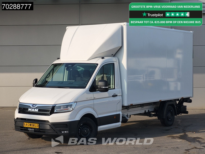 MAN TGE 3.180 Automaat Laadklep Bakwagen 2025 Facelift Navi LED Airco Cruise Euro6 Meubelbak Koffer 21m3 Airco Cruise control - 厢式货车:图1 MAN TGE 3.180 Automaat Laadklep Bakwagen 2025 Facelift Navi LED Airco Cruise Euro6 Meubelbak Koffer 21m3 Airco Cruise control - 厢式货车:图1