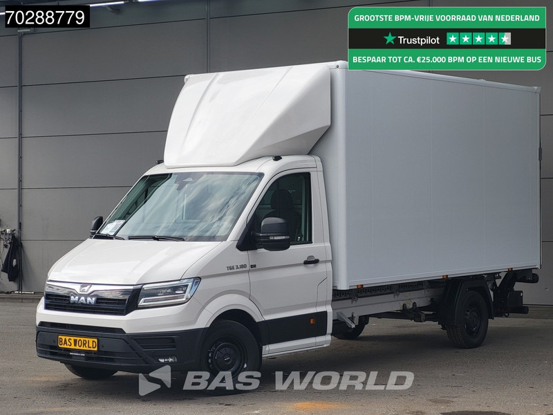 MAN TGE 3.180 Automaat Laadklep Bakwagen 2025 Facelift Navi LED Airco Cruise Euro6 Meubelbak Koffer 21m3 Airco Cruise control - 厢式货车:图1 MAN TGE 3.180 Automaat Laadklep Bakwagen 2025 Facelift Navi LED Airco Cruise Euro6 Meubelbak Koffer 21m3 Airco Cruise control - 厢式货车:图1