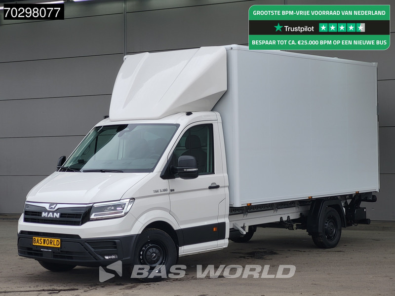 MAN TGE 3.180 Automaat Laadklep Bakwagen 2025 Facelift Navi LED Airco Cruise Euro6 Meubelbak Koffer Airco Cruise control - 厢式货车:图1 MAN TGE 3.180 Automaat Laadklep Bakwagen 2025 Facelift Navi LED Airco Cruise Euro6 Meubelbak Koffer Airco Cruise control - 厢式货车:图1