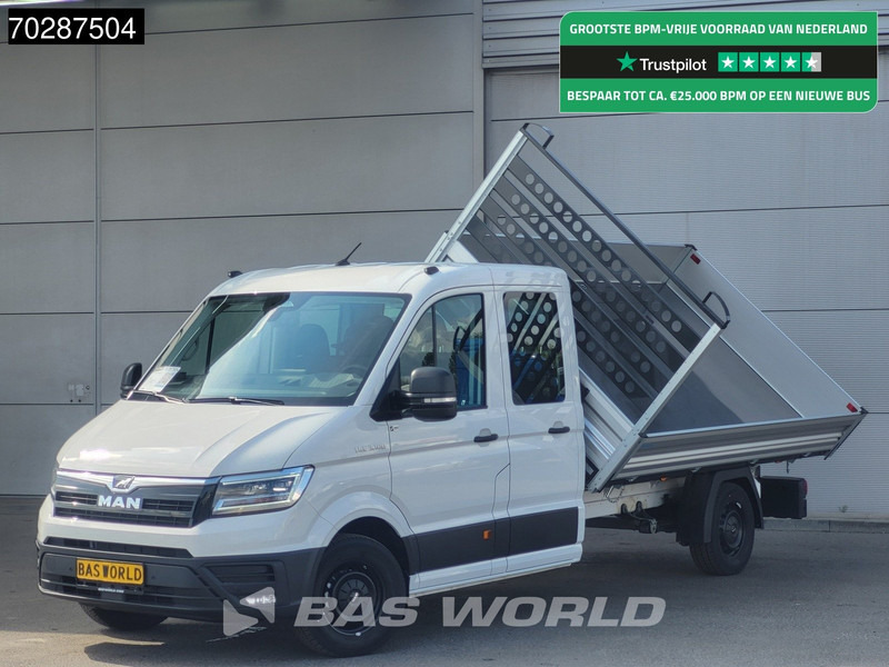 MAN TGE 3.180 Drie-Zijdige Automaat Kipper 2025-Facelift 180PK Trekhaak LED Airco Cruise Navi Euro6 Kipper Tipper Benne Kieper 3m3 Airco Trekh - 翻斗货车:图1 MAN TGE 3.180 Drie-Zijdige Automaat Kipper 2025-Facelift 180PK Trekhaak LED Airco Cruise Navi Euro6 Kipper Tipper Benne Kieper 3m3 Airco Trekh - 翻斗货车:图1