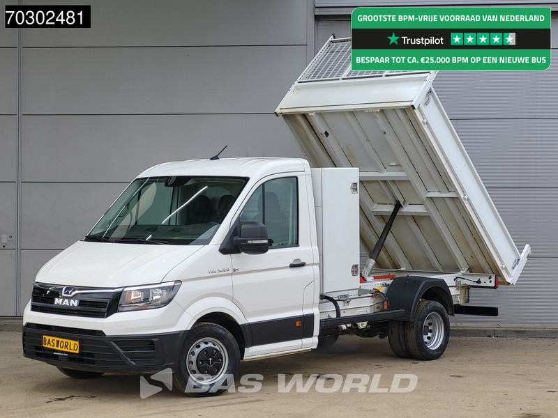 MAN TGE 5.120 Kipper met Kist Dubbellucht 3,5t Trekhaak Navi Airco Cruise Camera Euro6 Tipper Benne Kieper Airco Trekhaak Cruise control - 翻斗货车:图1 MAN TGE 5.120 Kipper met Kist Dubbellucht 3,5t Trekhaak Navi Airco Cruise Camera Euro6 Tipper Benne Kieper Airco Trekhaak Cruise control - 翻斗货车:图1