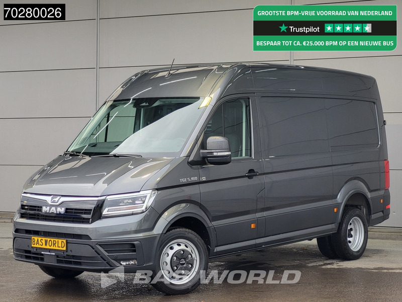 MAN TGE 5.160 Uniek! Dubbellucht Automaat L3H3 160PK ACC LED Navi Airco Camera Parkeersensoren v+a 12,4inch-Display CarPlay Euro6 L2H2 Airco - 无侧窗厢式货车:图1 MAN TGE 5.160 Uniek! Dubbellucht Automaat L3H3 160PK ACC LED Navi Airco Camera Parkeersensoren v+a 12,4inch-Display CarPlay Euro6 L2H2 Airco - 无侧窗厢式货车:图1