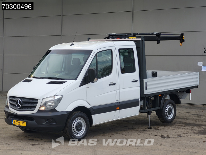 Mercedes-Benz Sprinter 311 CDI Kraanwagen Open Laadbak Dubbel Cabine HIAB 018 B-2 T-CLX Airco Euro6 Kraan Crane Kranwagen Pritsche Pickup Open Box Airc - 平板货车:图2 Mercedes-Benz Sprinter 311 CDI Kraanwagen Open Laadbak Dubbel Cabine HIAB 018 B-2 T-CLX Airco Euro6 Kraan Crane Kranwagen Pritsche Pickup Open Box Airc - 平板货车:图2