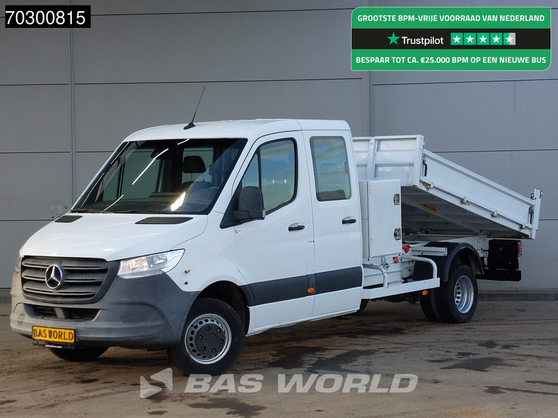 Mercedes-Benz Sprinter 514 CDI Kipper met Kist Dubbel Cabine Dubbellucht 3,5t Trekhaak Airco Cruise Euro6 Tipper Benne Kieper Airco Trekhaak Cruise con - 翻斗货车:图1 Mercedes-Benz Sprinter 514 CDI Kipper met Kist Dubbel Cabine Dubbellucht 3,5t Trekhaak Airco Cruise Euro6 Tipper Benne Kieper Airco Trekhaak Cruise con - 翻斗货车:图1